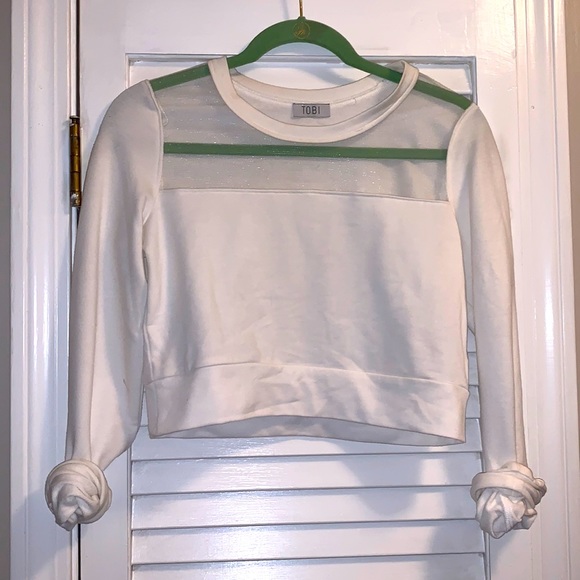 Tobi Tops - Tobi | Cropped Crew Neck